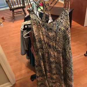 patterned high-low BCBG Maxazria dress